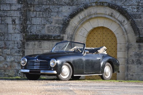 1951 SIMCA 8 Sport Cabriolet No reserve For Sale by Auction