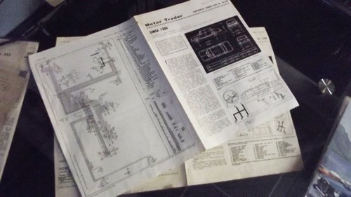 1965 SIMCA 1300 SALOON ROAD TEST REPORT for sale In vendita