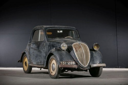 1939 Simca 5 découvrable - No reserve For Sale by Auction