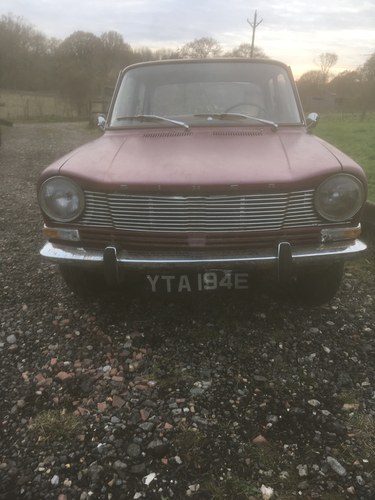 1967 Simca 1301 project For Sale
