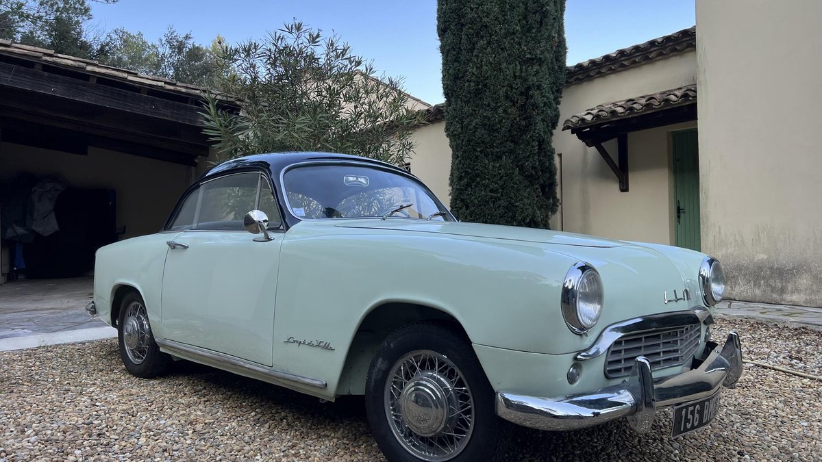 1956 Simca Coupe de Ville Beige Manual, 4 speed Left Hand Drive in ...