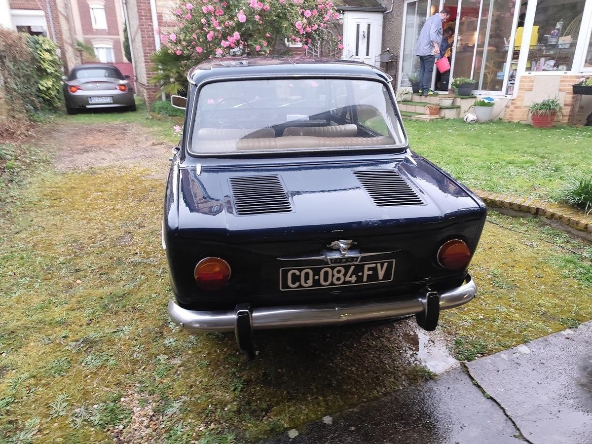 1968 Simca 1000 Dark blue Manual, 4 speed Left Hand Drive in Rouen ...