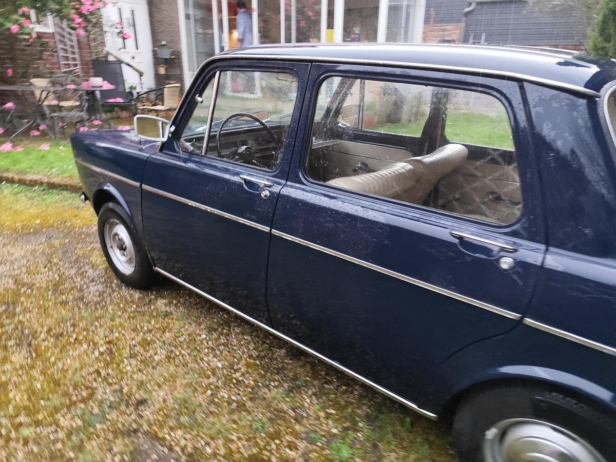 1968 Simca 1000 Dark blue Manual, 4 speed Left Hand Drive in Rouen ...