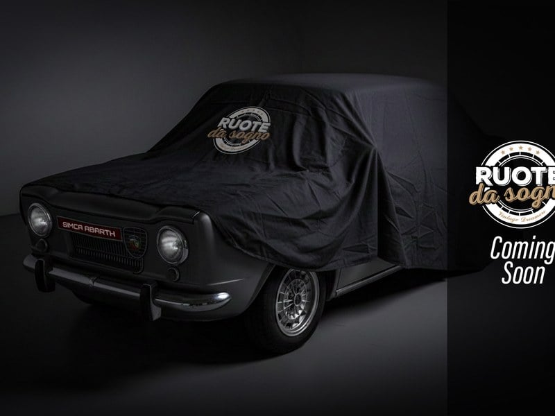 1963 SIMCA ABARTH 1150 SS
