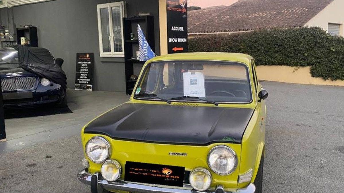 1973 Simca 1000 Rallye Vert Manuel, 4 vitesses Conduite à gauche in ...