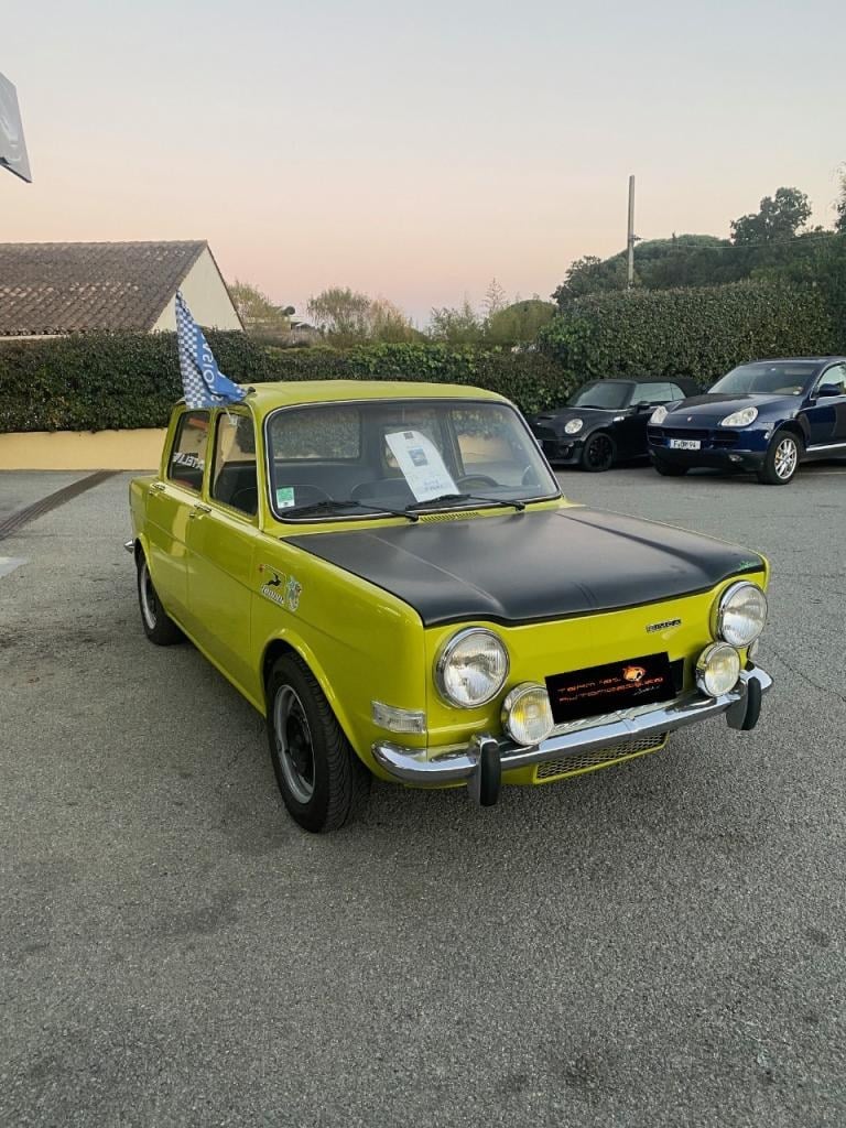 Simca 1100 Rallye 1973 Simca 1000 Rallye Groen Handgeschakeld, 4 versnellingen Links in ...