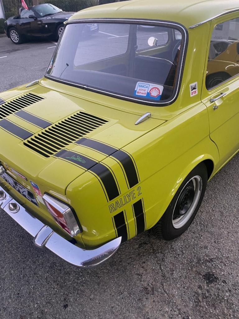 1973 Simca 1000 Rallye Vert Manuel, 4 vitesses Conduite à gauche in ...