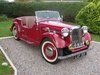 1951 Singer Roadster 4AB at Morris Leslie Auction 25th May For Sale by Auction