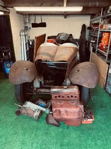 Singer 4AB roadster 1950, Barn finds! SOLD