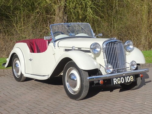 1955 Singer 4AD Roadster 27th April For Sale by Auction