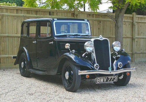 1934 Singer 11 Saloon SOLD