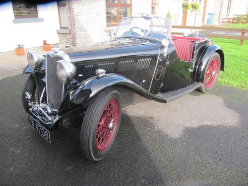 1935 SINGER LE MANS SS YS 4708 RELISTED FOR SALE SOLD