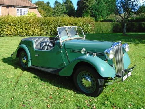 1949 Singer 9 A Four Seater Roadster SOLD