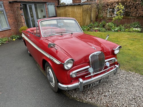 1961 SINGER GAZELLE IIIB CONVERTIBLE - MEGA RARE. 3 OWNERS! VENDUTO