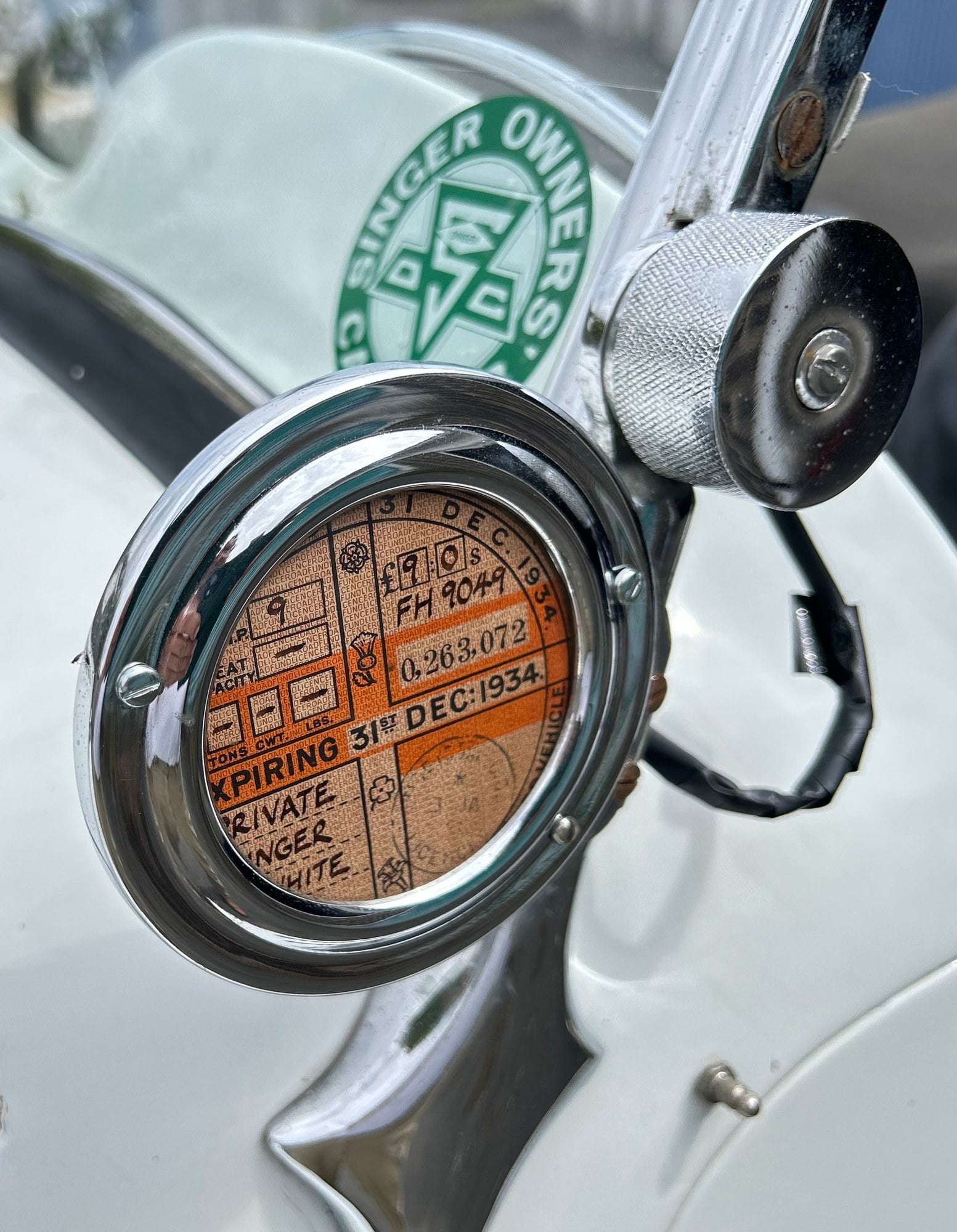 1934 Singer Nine LE Mans, foto 9