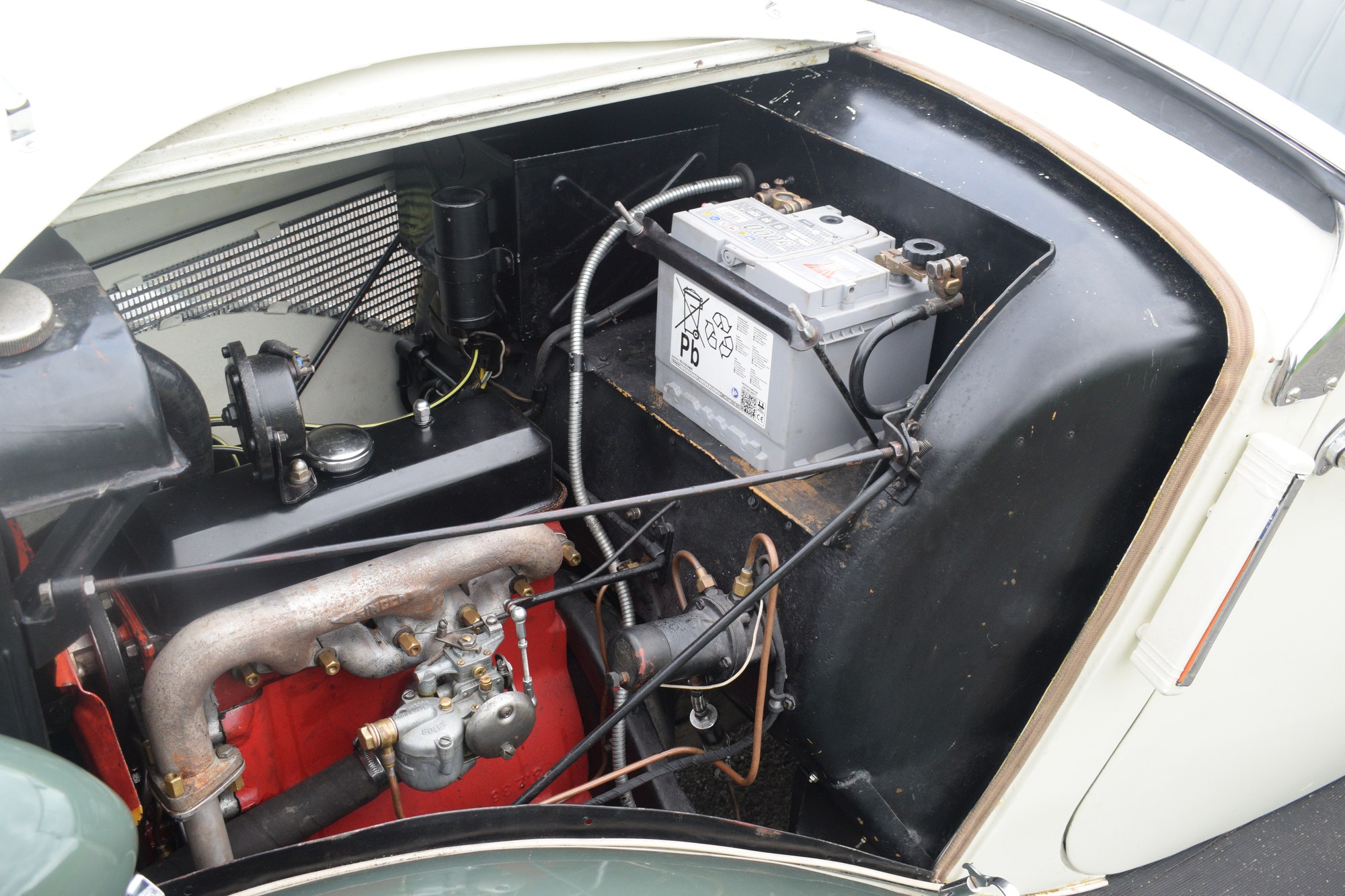 1937 SINGER BANTAM TOURER - MEGA RARE OHC DROP HEAD!, foto 3