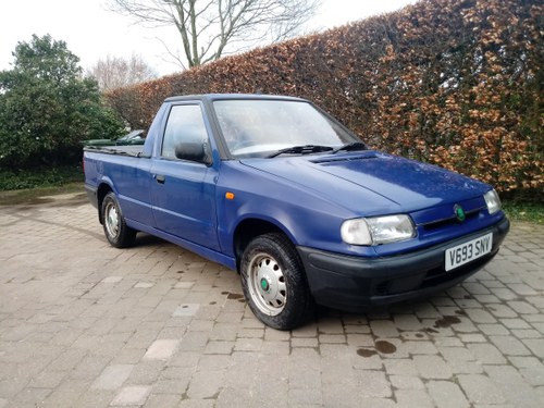2000 Skoda Pick Up, like VW Caddy, good condition, MOT For Sale
