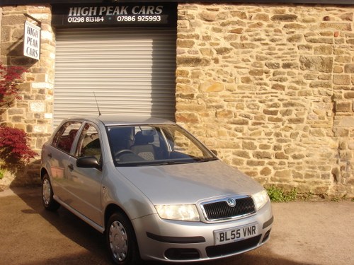 2006 55 SKODA FABIA 1.2 CLASSIC 5DR 52306 MILES ONE OWNER. For Sale