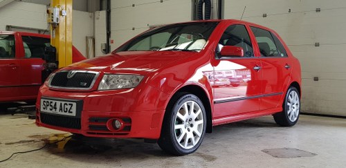 2004 Rare low mileage Skoda Fabia VRS with full leather interior For Sale