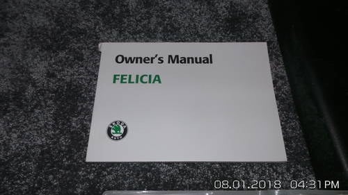 2002 skoda felicia À venda