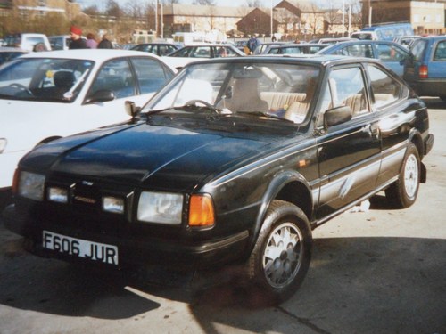 1988 Black Skoda 130 Rapid Coupe SOLD