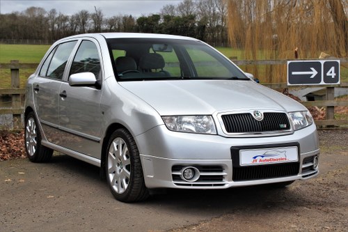 2006 Skoda Fabia VRS,diamond silver,69,875 miles VENDU