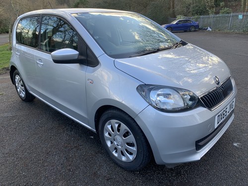 2015-65 skoda citigo se greentech s/s 40267 miles great serv