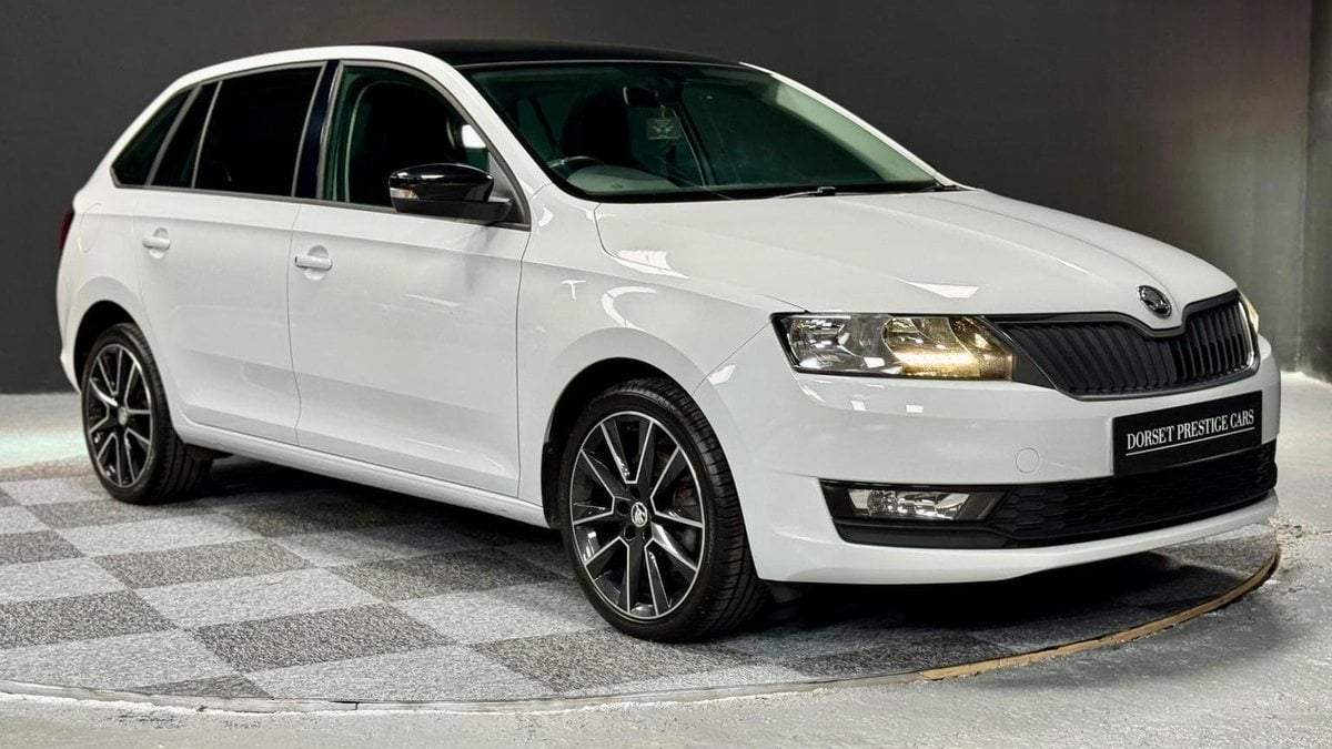 2017 Skoda Rapid Spaceback White Manual Right Hand Drive in United ...