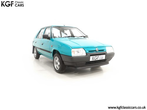 1995 A Remarkable Skoda Favorit LXiE Flairline with 21,812 Miles SOLD