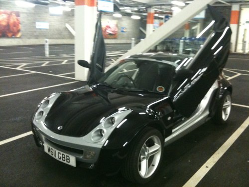 2003 Smart Roadster Coupe Black Top Spec with Leather SOLD