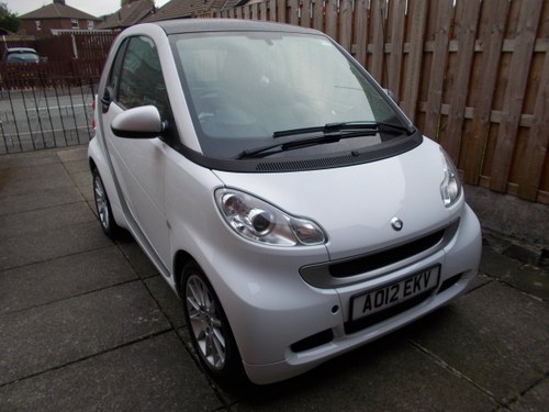 2012 Smart Fortwo For Sale