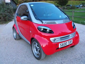 2001 LHDSmart ForTwo rolling chassis(damaged engine+good gearbox) In vendita