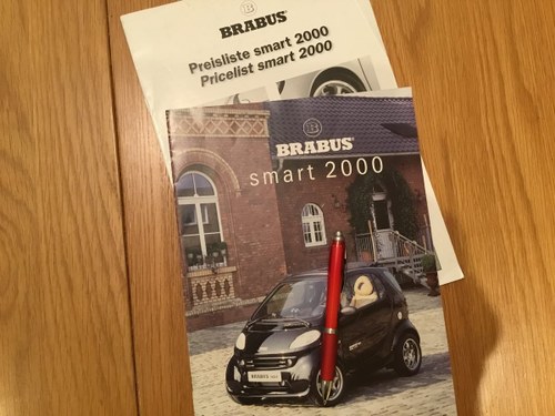 Smart Brabus 2000 brochure VENDUTO