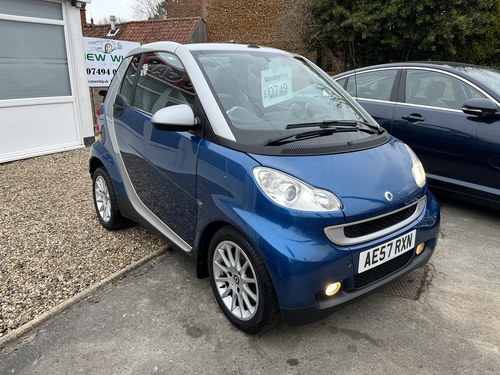2007 Smart Fortwo Passion 84 Auto For Sale