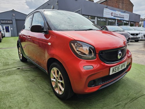 SMART FORFOUR 1.0 PASSION 5DR Manual RED & BLACK 2015 SOLD