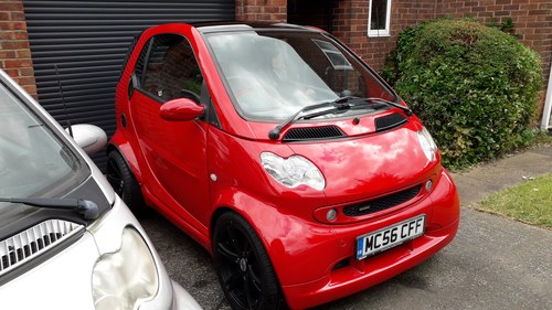 2007 Smart Fortwo brabus red edition