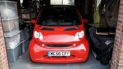 2007 Smart Fortwo brabus red edition