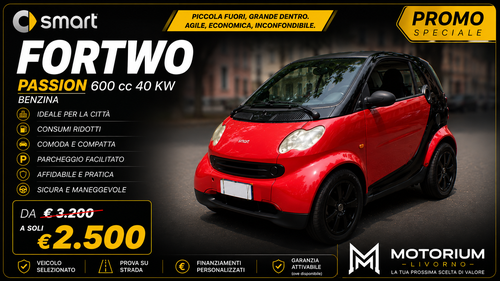 2003 Smart fortwo Smart&Passion 55cv Te koop