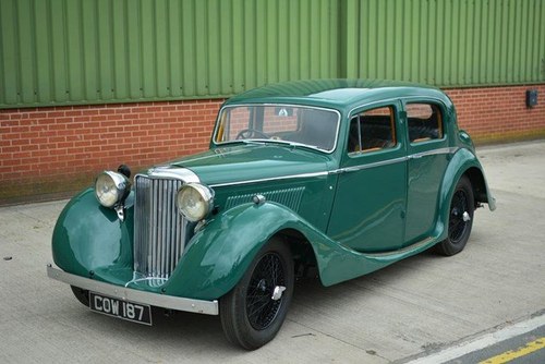 1939 SS Jaguar 1.5 Saloon For Sale by Auction