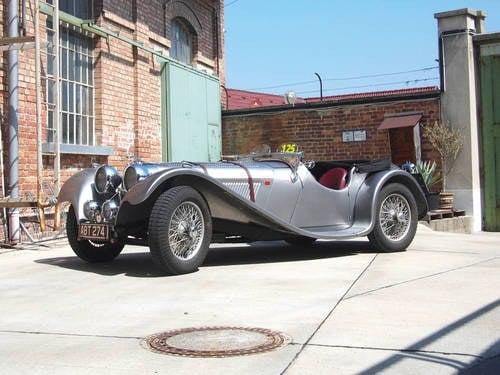 1937 SS 100 Jaguar 2 1/2 litre #18106 For Sale by Auction