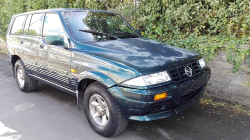 1996 SSANGYONG MUSSO 3.2 500 LIMITED, NEW CAR NEVER REGISTERED For Sale
