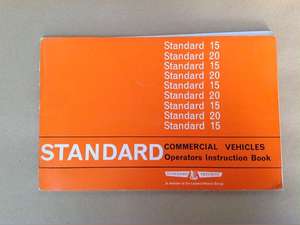 Standard 15 & 20 Handbook  For Sale (picture 1 of 2)