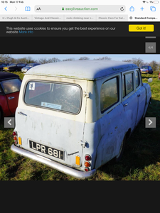 1958 Standard 10 Companion Estate by auction Very Rare  For Sale