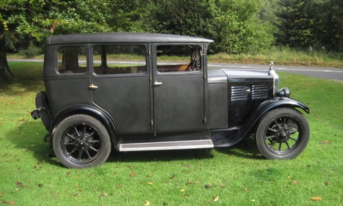 1929 Standard Teignmouth, fabric body saloon For Sale
