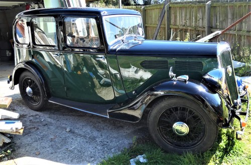 1936 A Lovely Standard 10 Car- Black Over Green For Sale