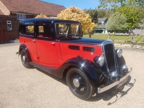 AUGUST AUCTION. 1936 Standard 12HP De-Luxe For Sale by Auction