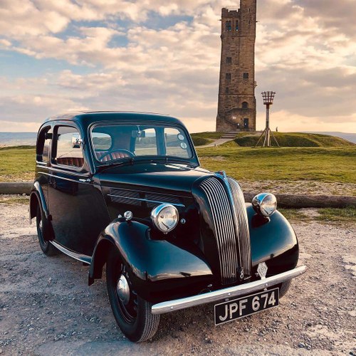 1940 Standard Flying 8 De-luxe – Just 9,000 miles from new. For Sale