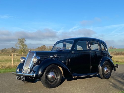 1939 Standard Flying 12 in Black with Green interior. SOLD