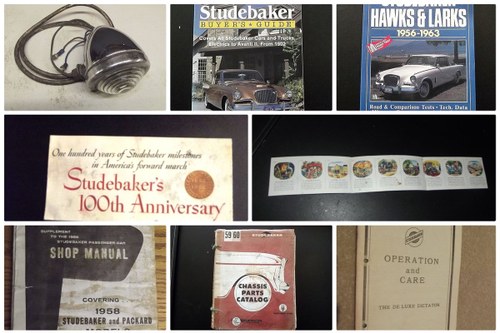 0000 STUDEBAKER & PACKARD PARTS AND MEMORABILIA FOR SALE LIST ONE For Sale