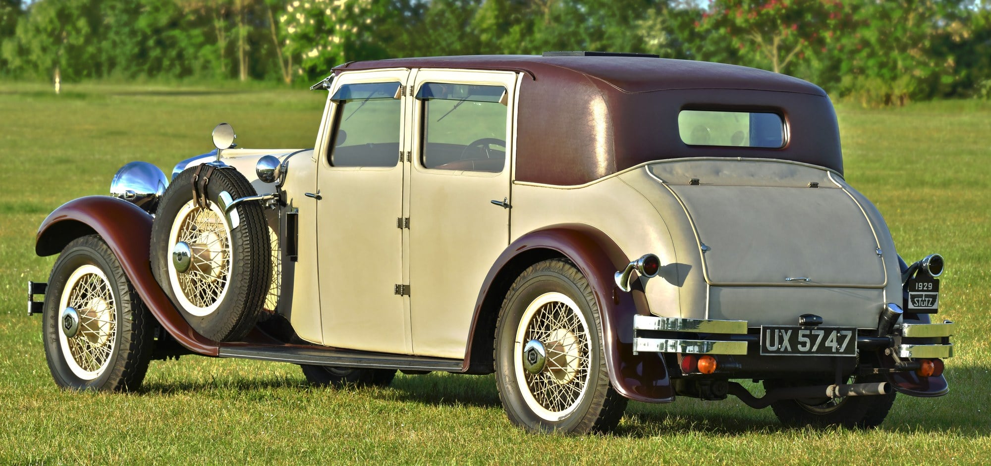1929 STUTZ TYPE M VERTICAL EIGHT LANCEFIELD SALOON, foto 5